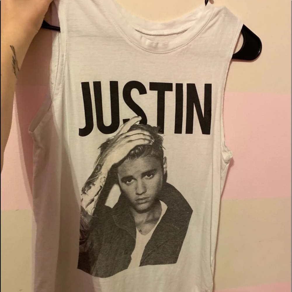 Justin Bieber fan girl shirt